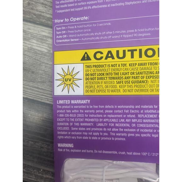 Feit Electric 12.2 in. 13.5-Watt Vertical White LED 3 Adjustable (C6) - Picture 8 of 9